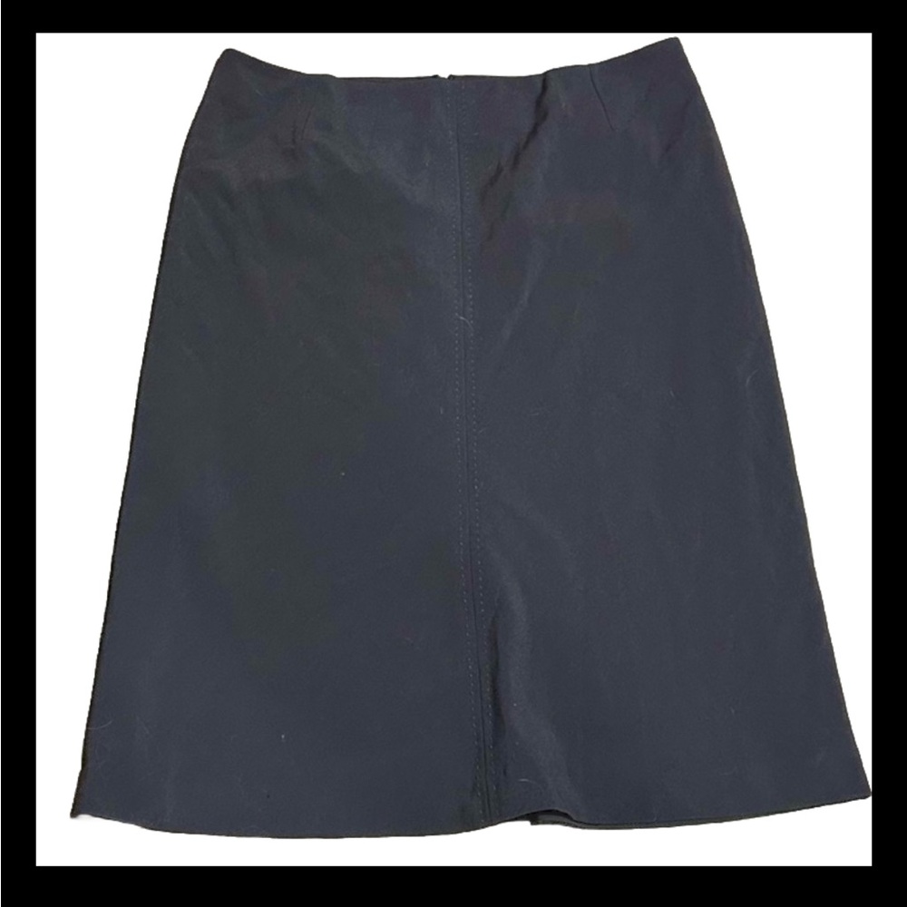 🔥5/$10🔥 Olsen Gray Midi Skirt Size M/L-12